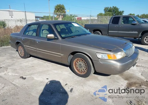 2002 Mercury Grand Marquis Gs z USA, uszkodzony, nr VIN 2MEFM74W92X663530